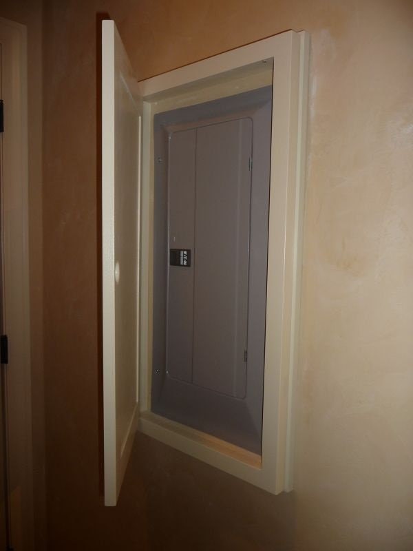 Unfinished Electric Panel Cover